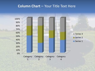 Ball Golf Concentration PowerPoint Template