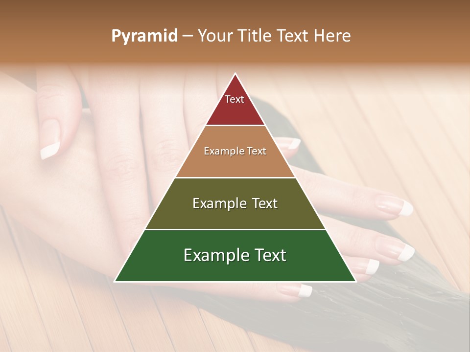 Fingernail Nail Female PowerPoint Template