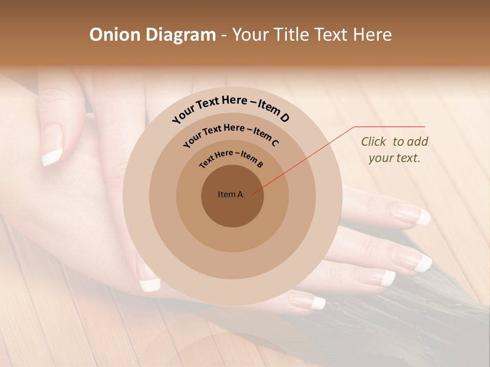 Fingernail Nail Female PowerPoint Template