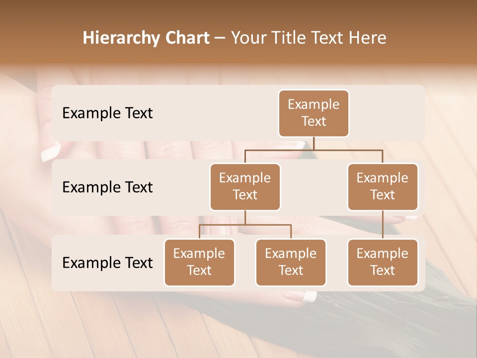 Fingernail Nail Female PowerPoint Template