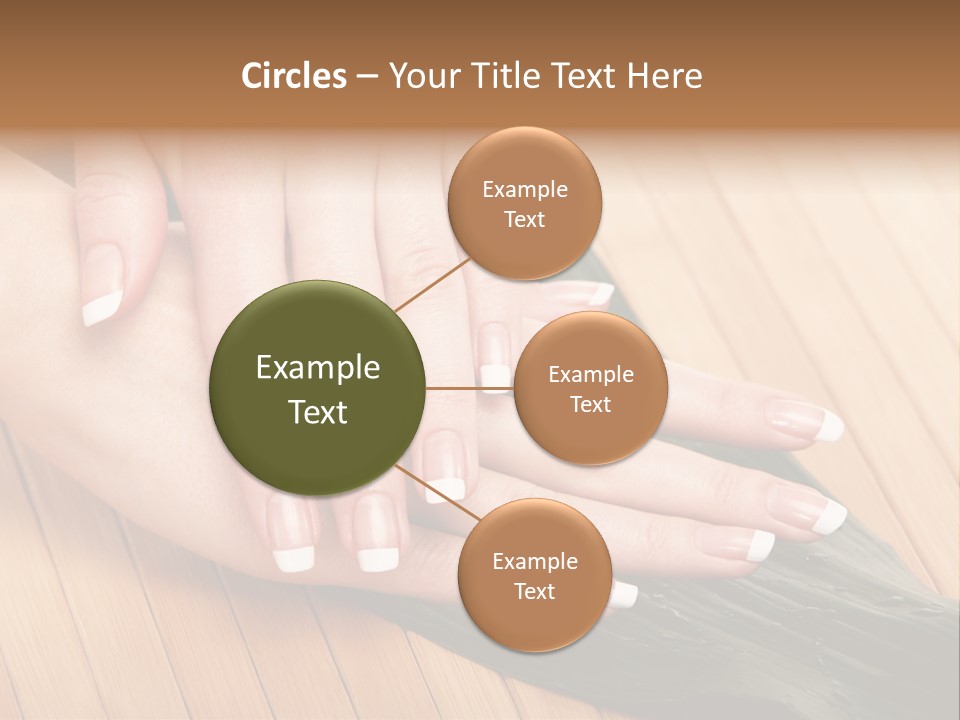 Fingernail Nail Female PowerPoint Template