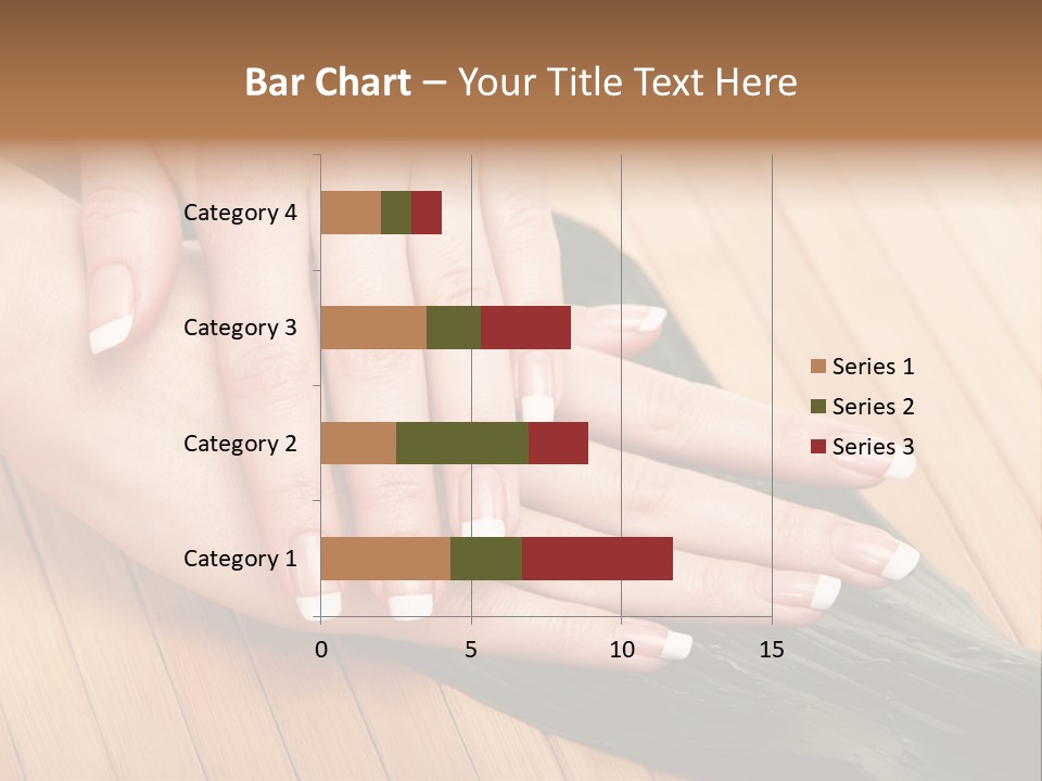 Fingernail Nail Female PowerPoint Template