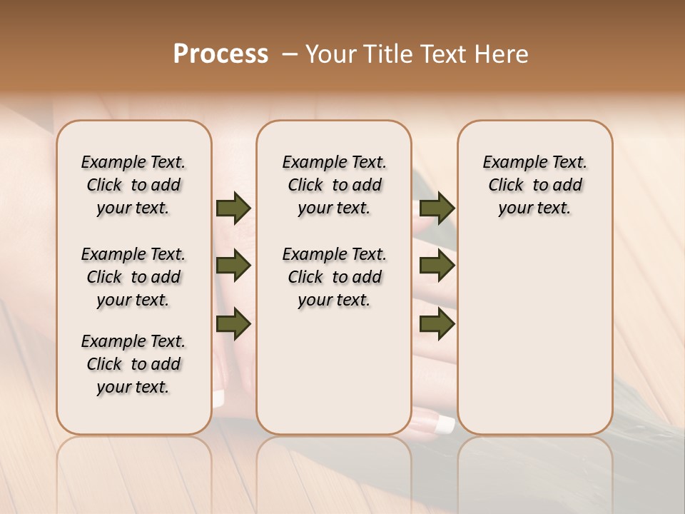 Fingernail Nail Female PowerPoint Template