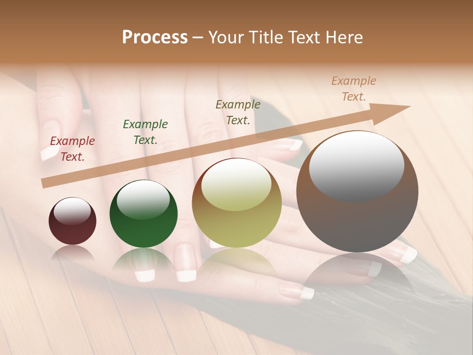 Fingernail Nail Female PowerPoint Template