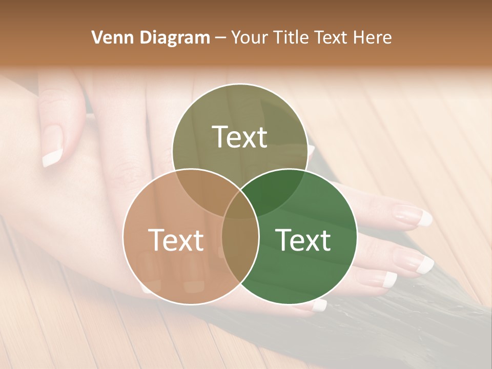 Fingernail Nail Female PowerPoint Template