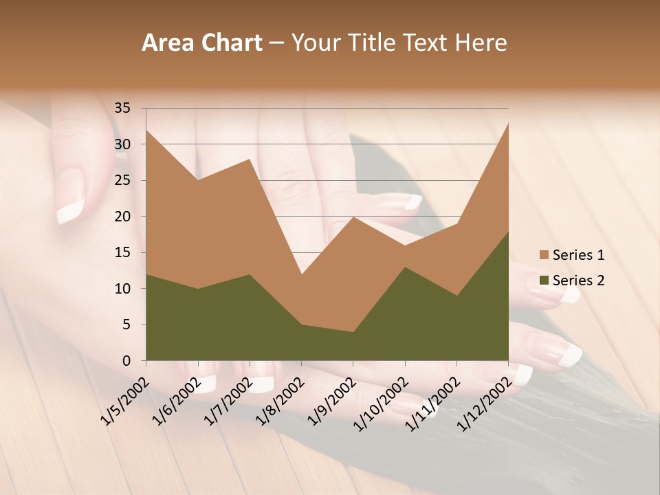 Fingernail Nail Female PowerPoint Template
