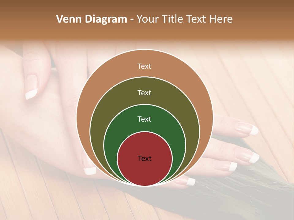 Fingernail Nail Female PowerPoint Template