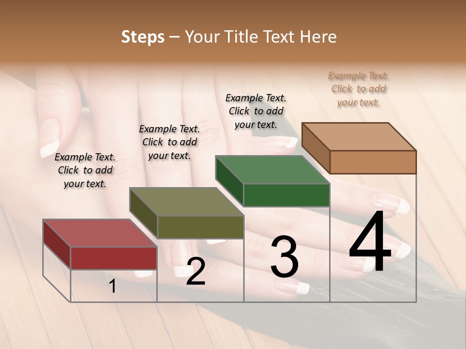 Fingernail Nail Female PowerPoint Template