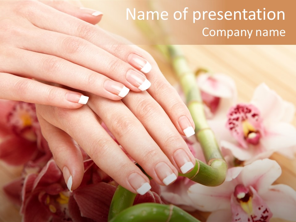 Clean Skin Feminine PowerPoint Template