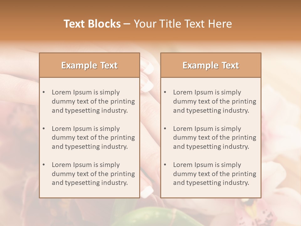 Clean Skin Feminine PowerPoint Template