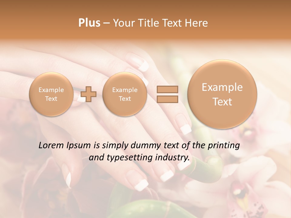 Clean Skin Feminine PowerPoint Template