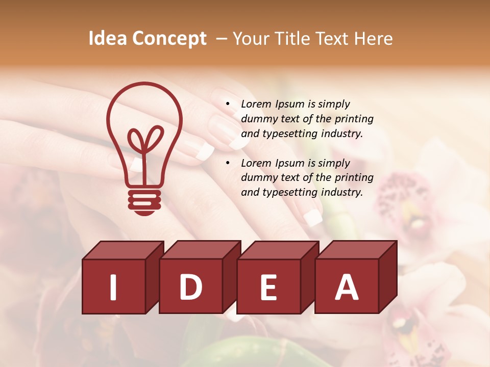 Clean Skin Feminine PowerPoint Template