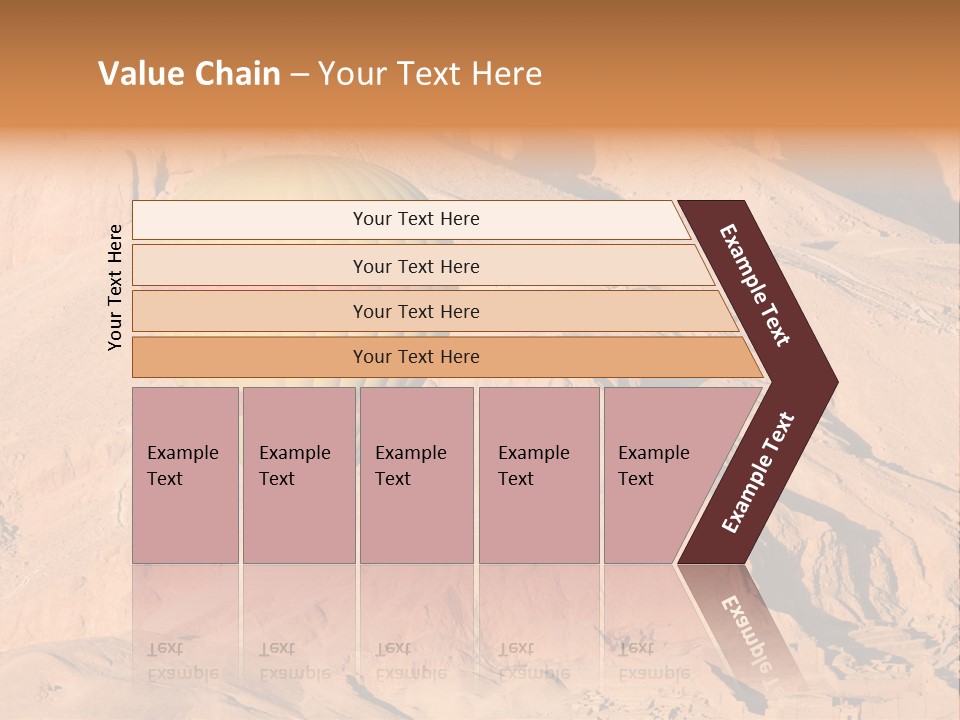 Ballooning Leisure Egypt PowerPoint Template