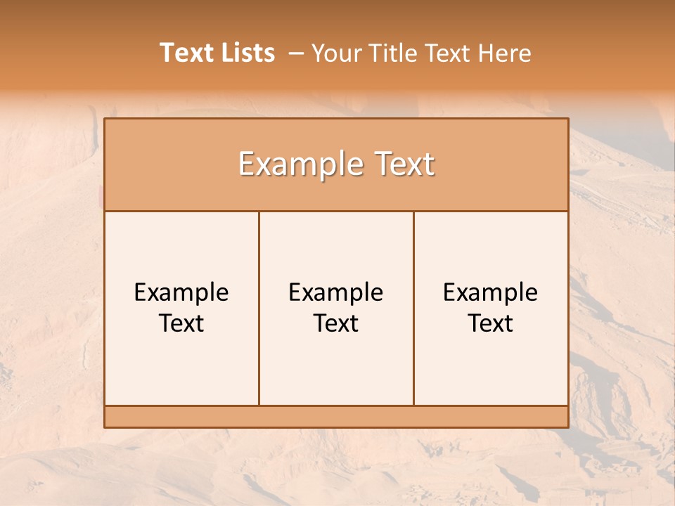 Ballooning Leisure Egypt PowerPoint Template