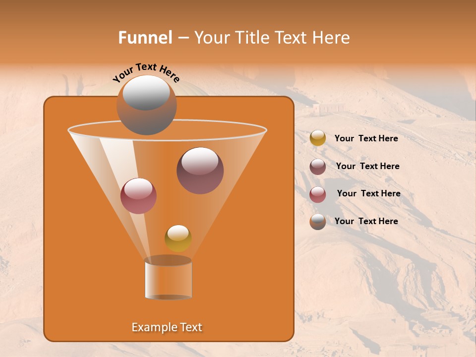 Ballooning Leisure Egypt PowerPoint Template