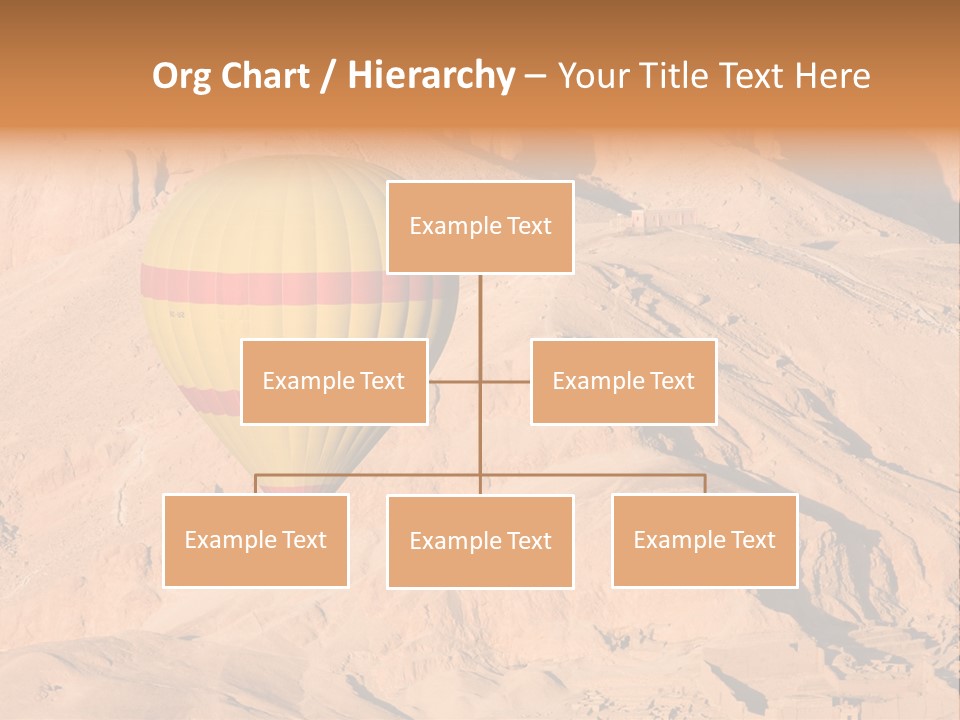 Ballooning Leisure Egypt PowerPoint Template