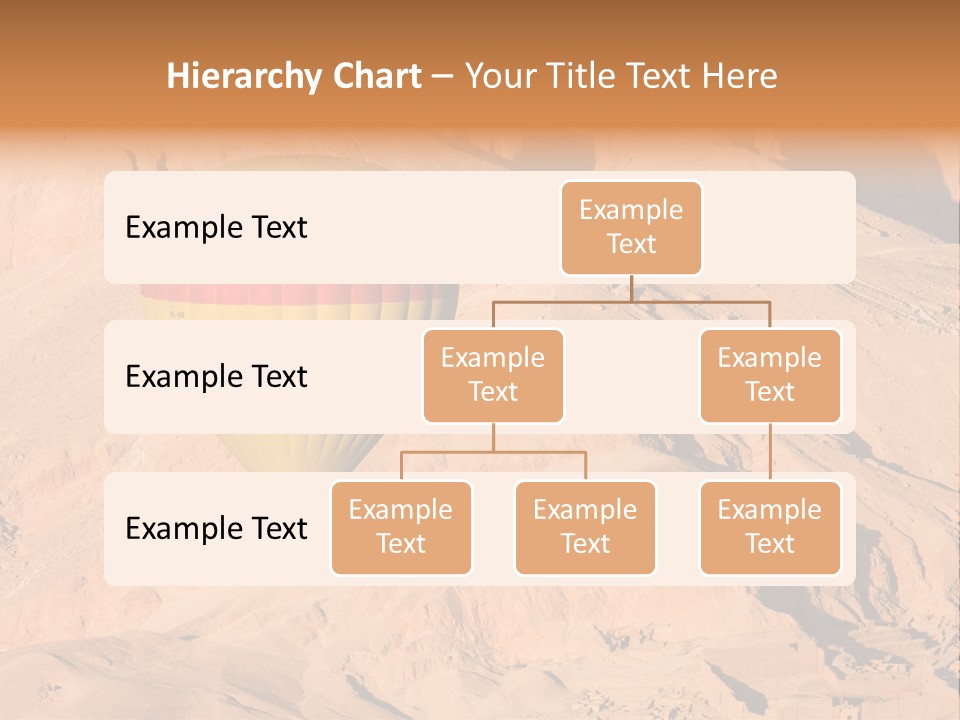 Ballooning Leisure Egypt PowerPoint Template