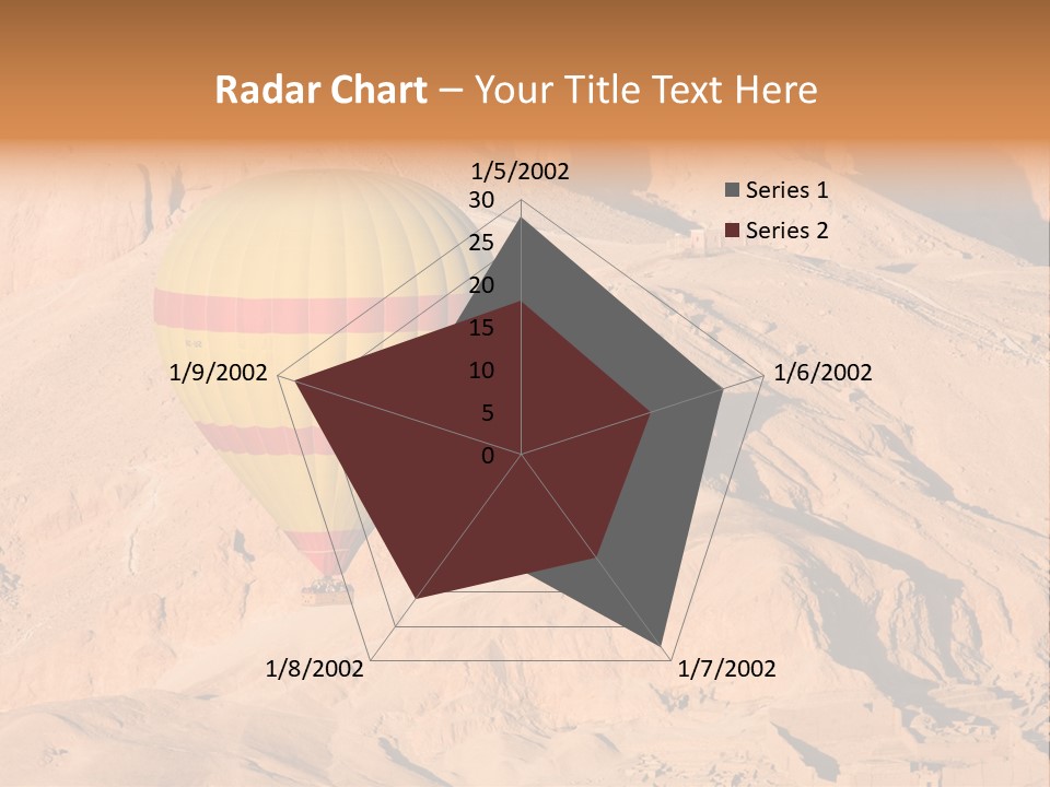 Ballooning Leisure Egypt PowerPoint Template