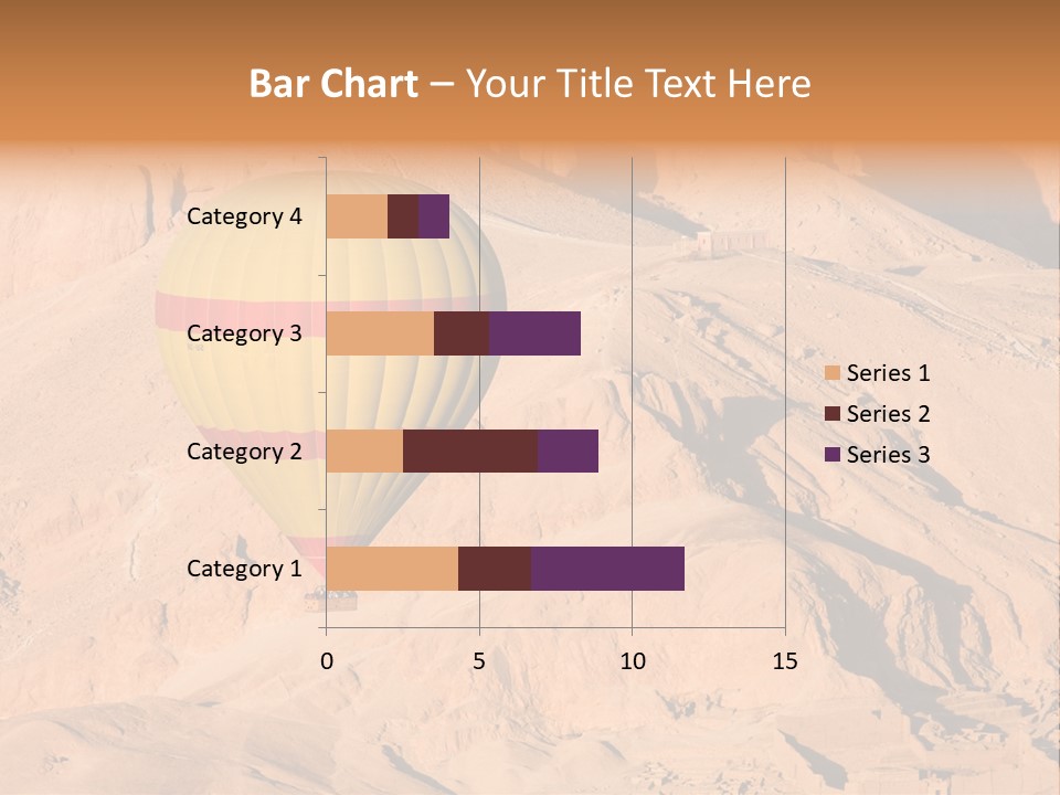 Ballooning Leisure Egypt PowerPoint Template