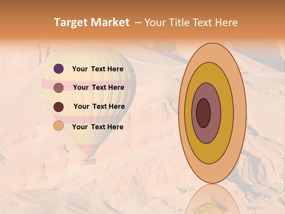 Ballooning Leisure Egypt PowerPoint Template