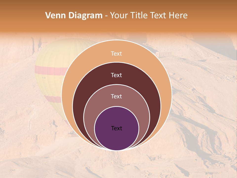 Ballooning Leisure Egypt PowerPoint Template