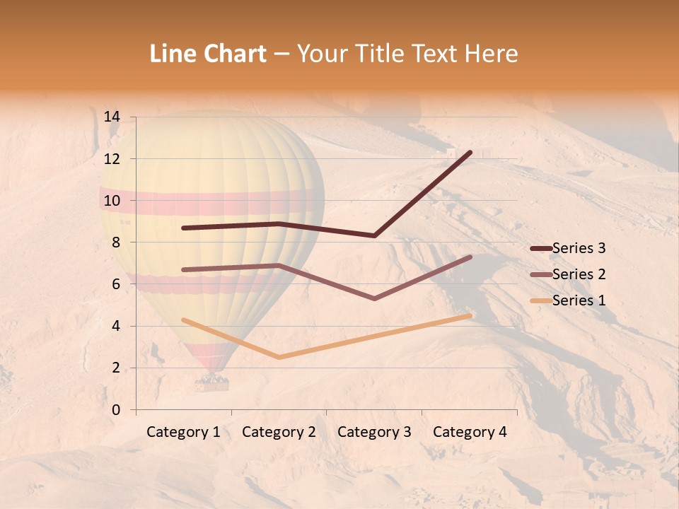 Ballooning Leisure Egypt PowerPoint Template