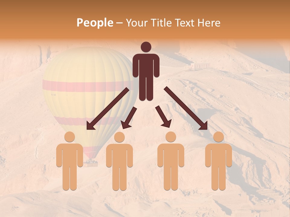 Ballooning Leisure Egypt PowerPoint Template