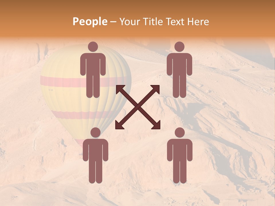 Ballooning Leisure Egypt PowerPoint Template