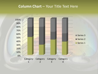 Mountain Glass Mirror PowerPoint Template