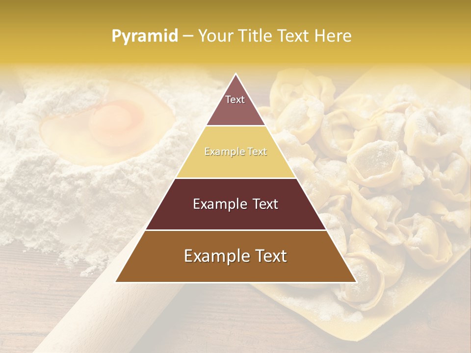 Gourmet Flour Kitchen PowerPoint Template