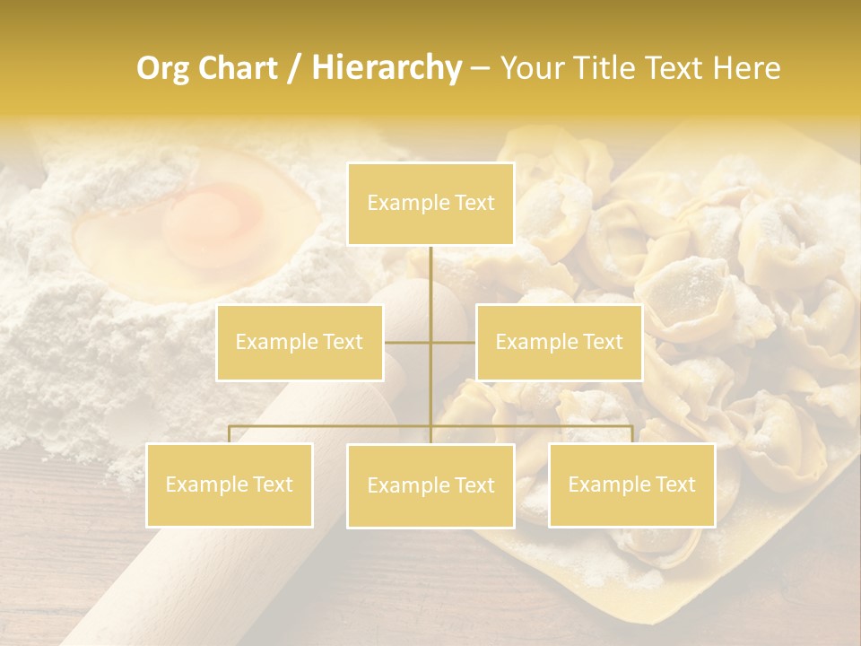 Gourmet Flour Kitchen PowerPoint Template