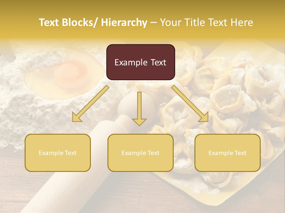 Gourmet Flour Kitchen PowerPoint Template