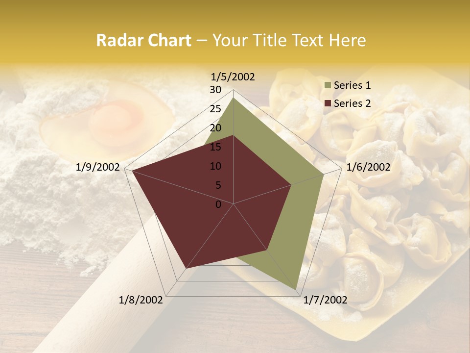 Gourmet Flour Kitchen PowerPoint Template