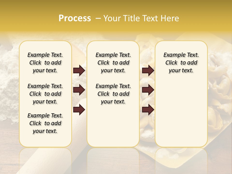 Gourmet Flour Kitchen PowerPoint Template