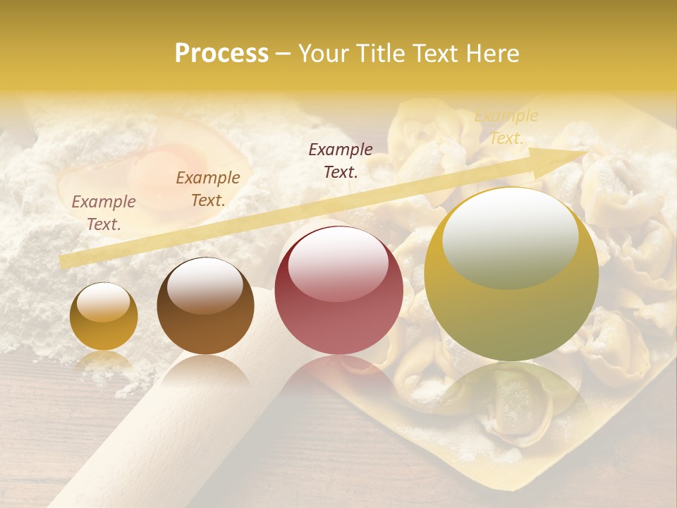 Gourmet Flour Kitchen PowerPoint Template