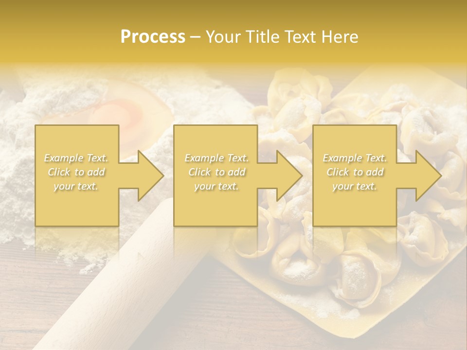 Gourmet Flour Kitchen PowerPoint Template