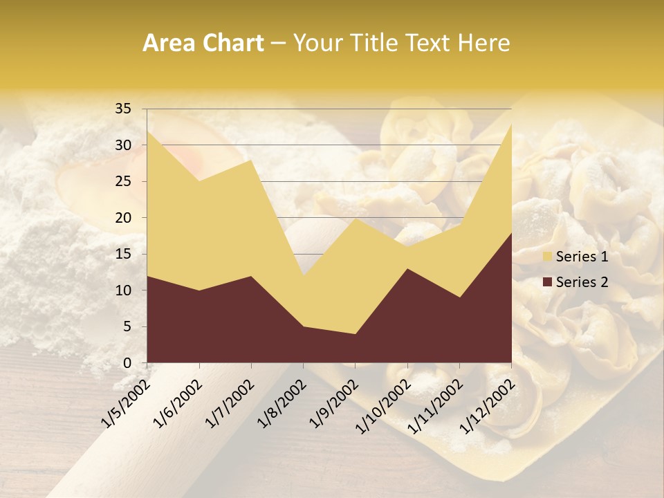 Gourmet Flour Kitchen PowerPoint Template