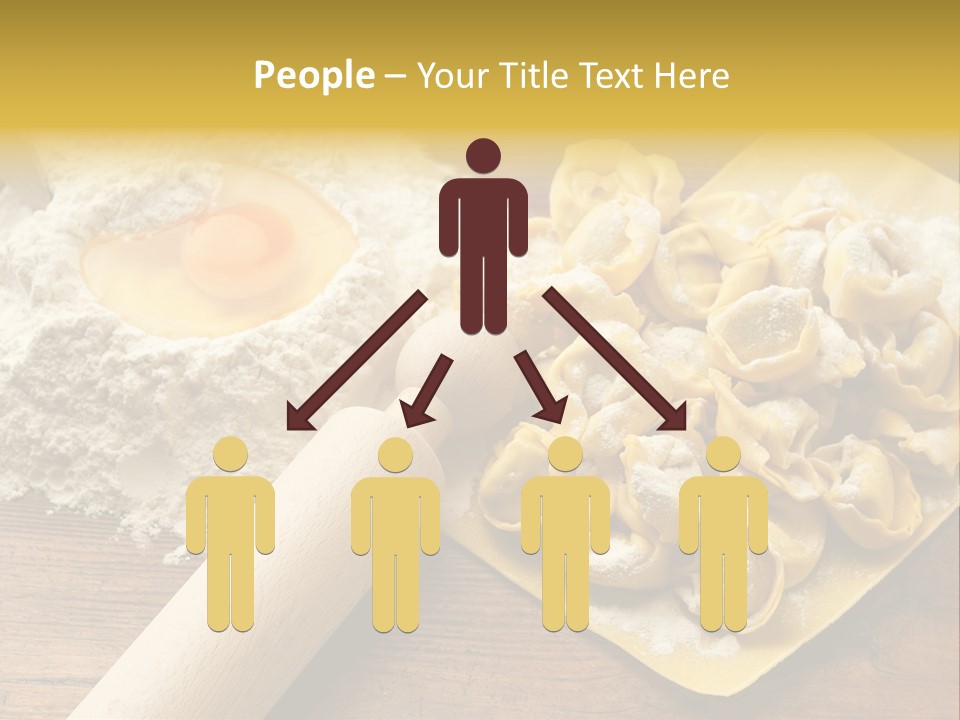 Gourmet Flour Kitchen PowerPoint Template