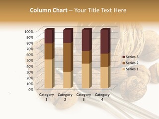 Round Nut Basket PowerPoint Template