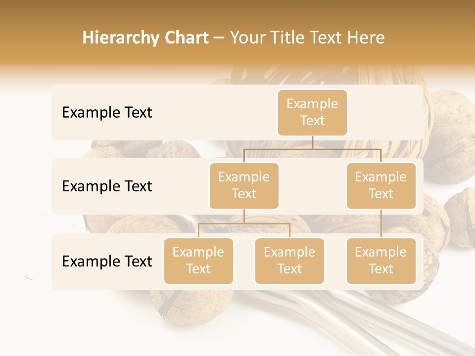 Round Nut Basket PowerPoint Template