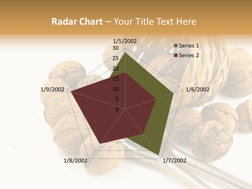 Round Nut Basket PowerPoint Template