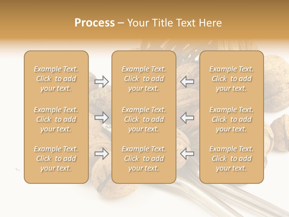 Round Nut Basket PowerPoint Template