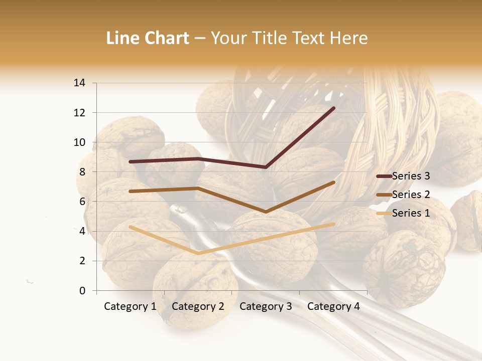 Round Nut Basket PowerPoint Template