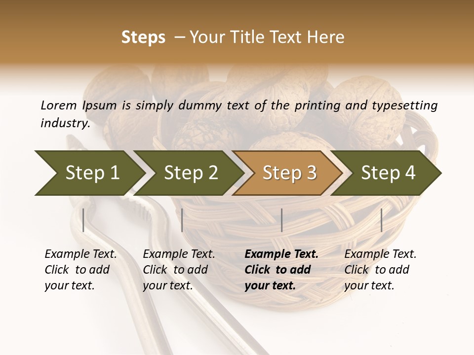 Nut Vitamin Shell PowerPoint Template