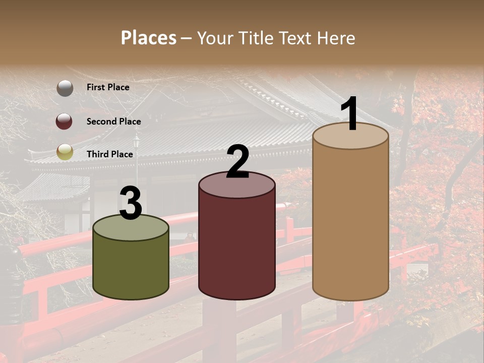 Japanese Buddhist Leaf PowerPoint Template