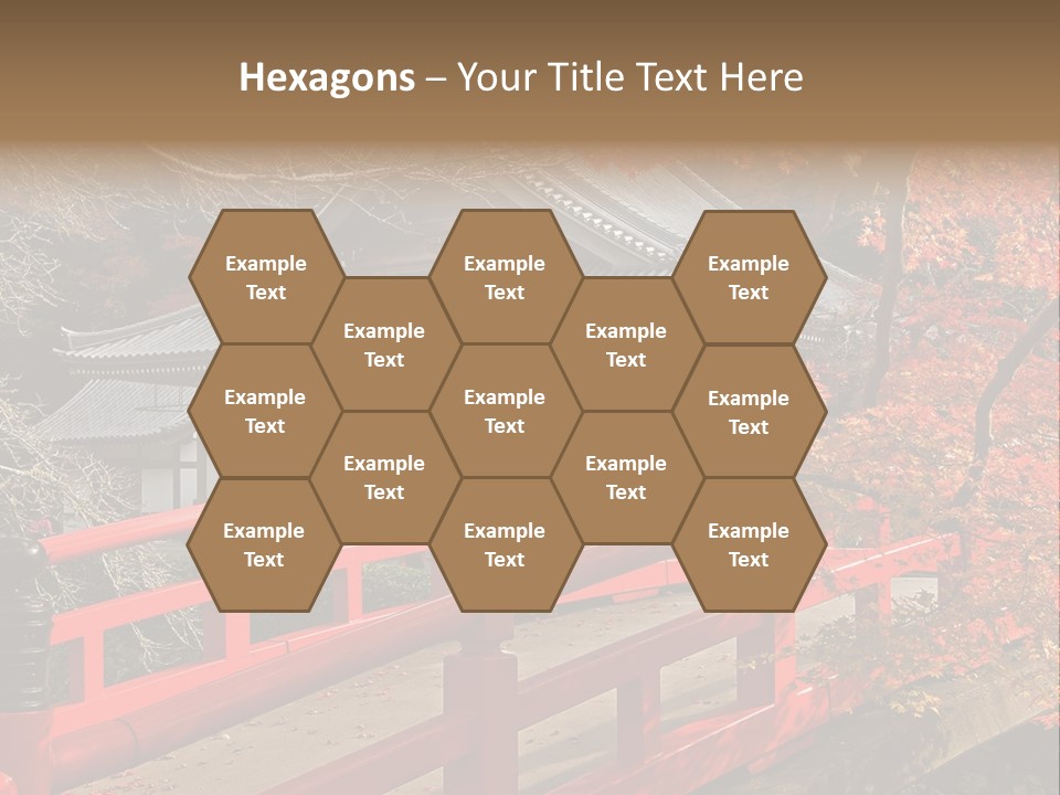 Japanese Buddhist Leaf PowerPoint Template