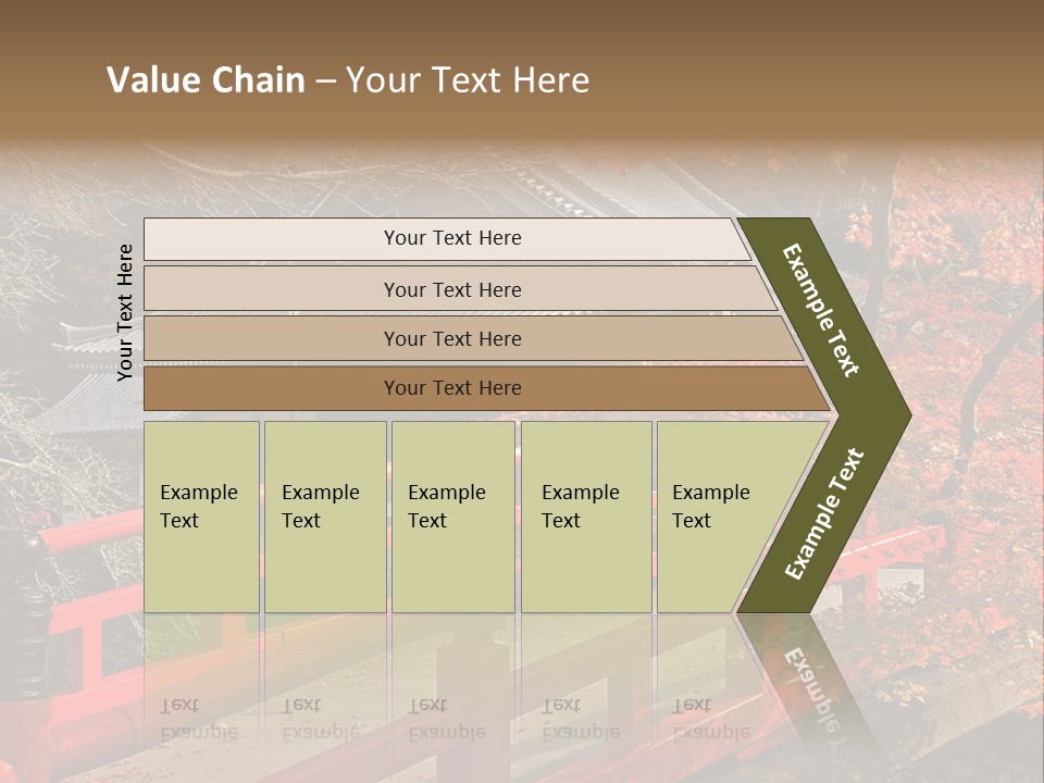 Japanese Buddhist Leaf PowerPoint Template