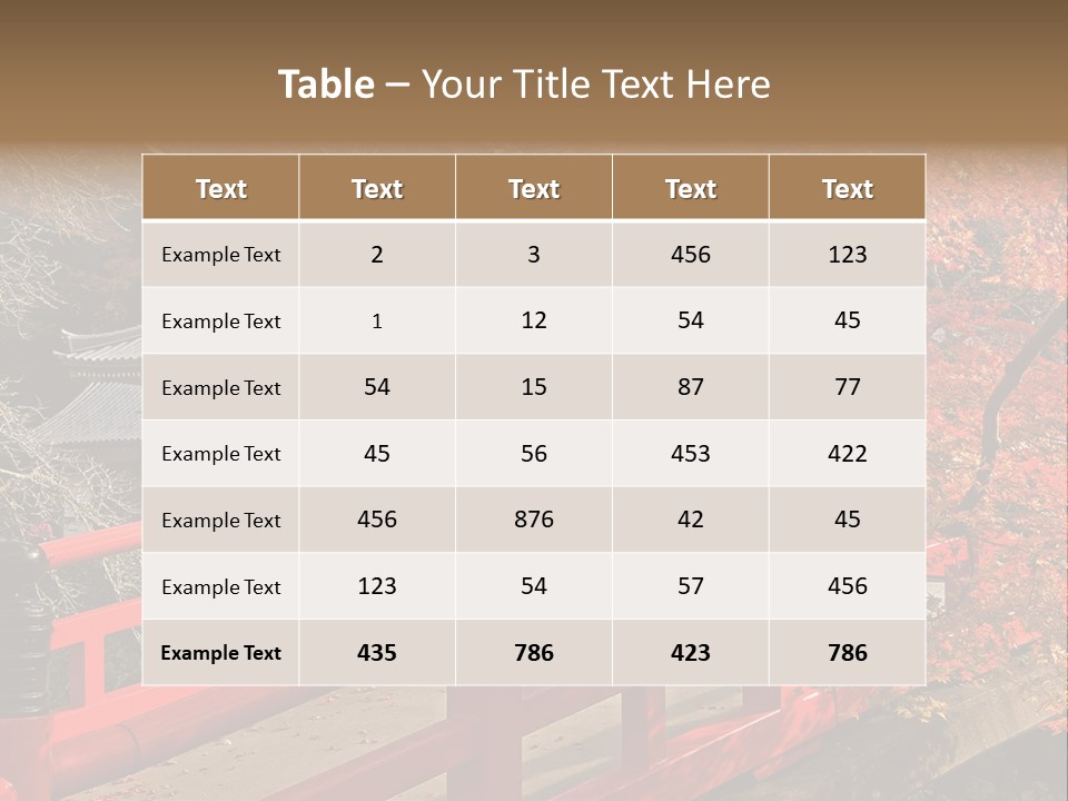 Japanese Buddhist Leaf PowerPoint Template
