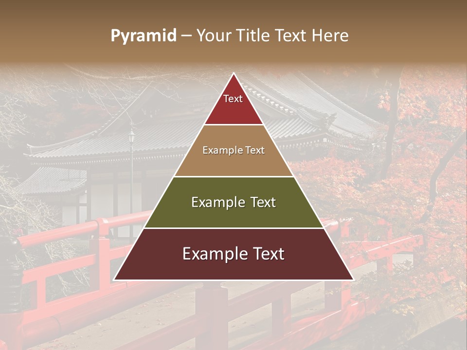 Japanese Buddhist Leaf PowerPoint Template