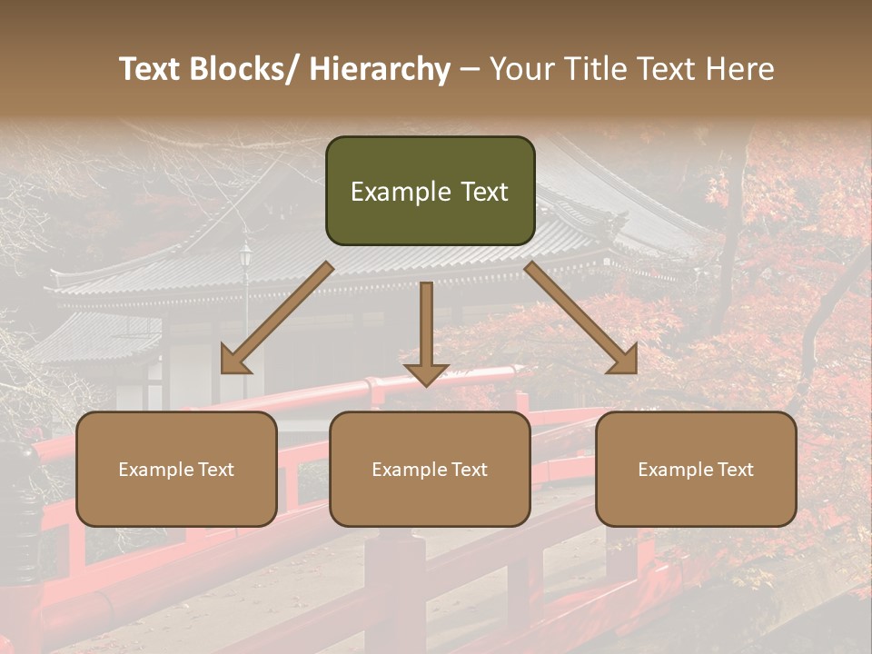 Japanese Buddhist Leaf PowerPoint Template
